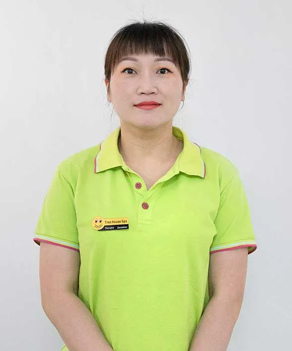 Jasmine, massage therapist at Tree House Spa